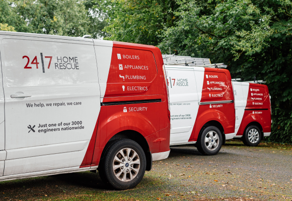 Picture of 24|7 home rescue vans